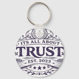 Det handlar om tillit nyckelring