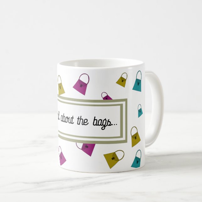 Det Handlar Om Väska Kaffe Mugg (Framsida höger)