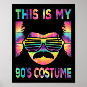 Det här är 90-talets 90-talets Disco för Costume M Poster