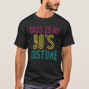Det här är 90-talets Costume Retro Funny 1990-tal T Shirt