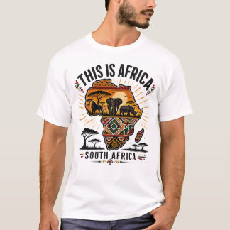 Det här är Afrika T Shirt