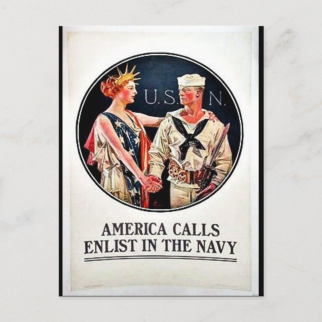 Det här är Amerika Vykort (Framsida)