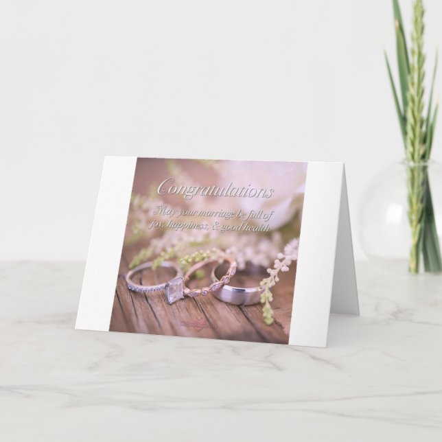 DET HÄR ÄR ATT **HAPPILY NÅGON EFTER*** NEWLYWEDS- KORT (Framsida)