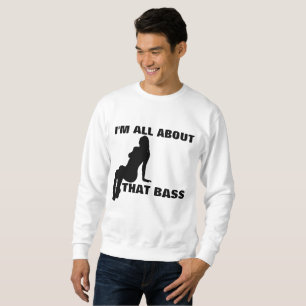 DET HÄR ÄR BASS, Fina Sweatshirts Lång Ärmad Tröja