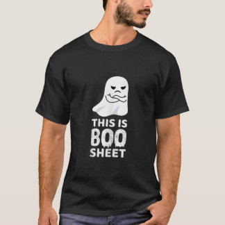Det här är Bo arg spöke lat halloween fest T Shirt