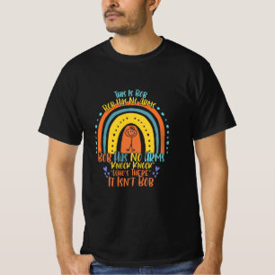 Det här är Bob han har ingen Arm-knack-skämt T Shirt