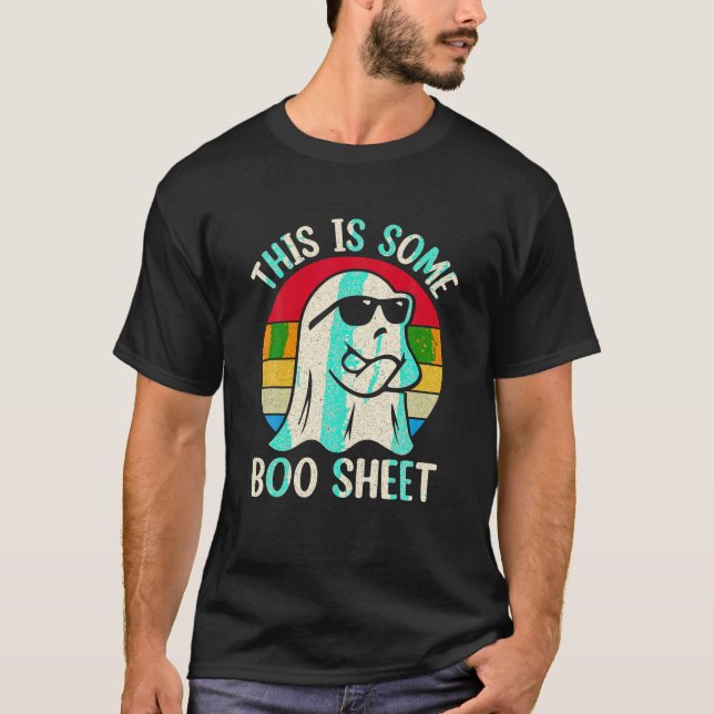 Det här är Boo Lakan Costume Funny Halloween Boo T Shirt (Framsida)