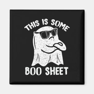 Det här är Boo Lakan Funny Halloween Ghost Costu Magnet