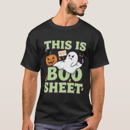 Det här är Boo Lakan Funny Halloween Ghost-offert T Shirt