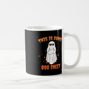 Det här är Boo Lakan Ghost Funny Halloween Kaffemugg