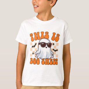 Det här är Boo Lakan Ghost Groovy Halloween Costum T Shirt