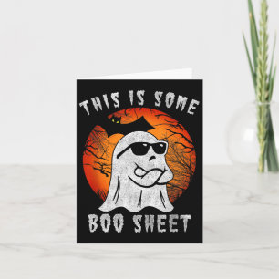 Det här är Boo Lakan Ghost Halloween Costume Manar Kort