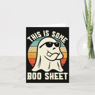 Det här är Boo Lakan Ghost Halloween Costume Manar Kort