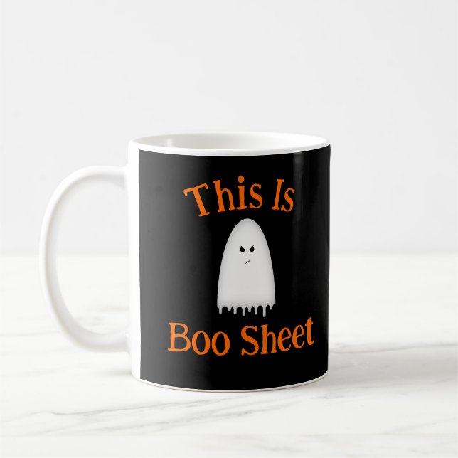 Det här är Boo Lakan Ghost Kaffemugg (Vänster)