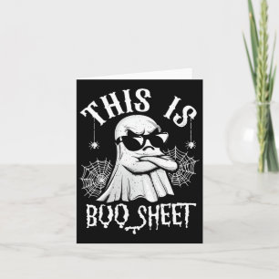 Det här är Boo Lakan Ghost Lazy Halloween Manar W Kort