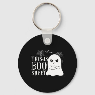 Det här är Boo Lakan Ghost Retro Halloween Costume Nyckelring