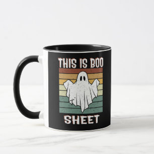 Det här är Boo Lakan Ghost Retro Halloween Mugg