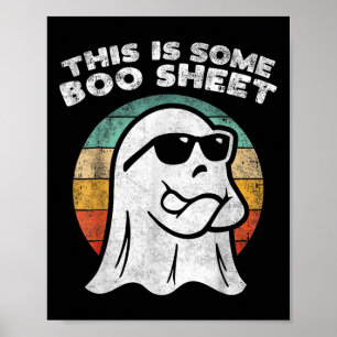 Det här är Boo Lakan Ghost Sungles Halloween Manar Poster