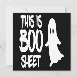 Det här är Boo Lakan Ghost taloky Halloween Gift Inbjudningar