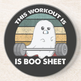 Det här är Boo Lakan Gym Ghost Halloween Underlägg