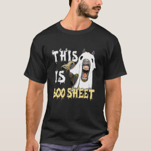 Det här är Boo Lakan - Halloween Ghost Funny Horse T Shirt