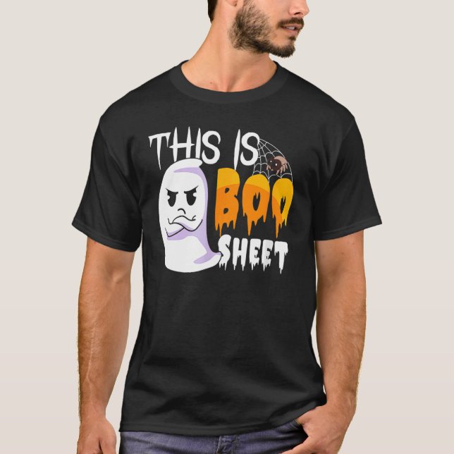 Det här är Boo Lakan Halloween Ghost Party 2 T Shirt (Framsida)