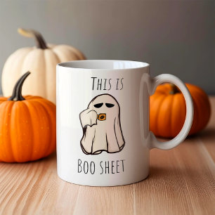 Det här är Boo Lakan Halloween Kaffemugg