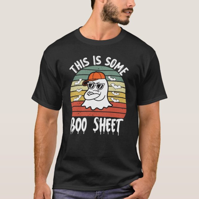 Det här är Boo Lakan Halloween T Shirt (Framsida)