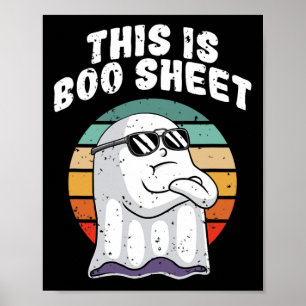 Det här är Boo Lakan Roligt Halloween Costume Ghos Poster