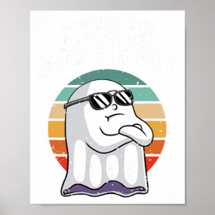 Det här är Boo Lakan Roligt Halloween Costume Ghos Poster