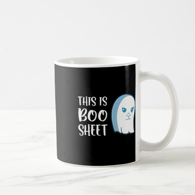 Det här är Boo Lakan Roligt Halloween Ord Kaffemugg (Höger)