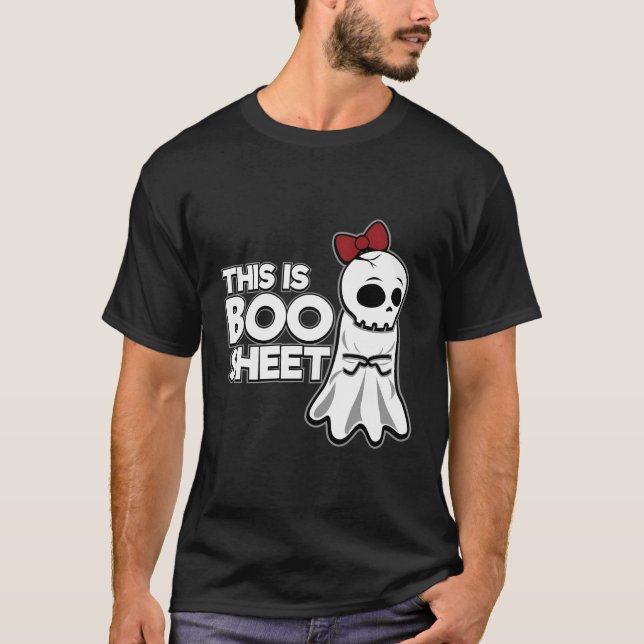 Det här är Boo Lakan som inte godkänner Ghost Funn T Shirt (Framsida)