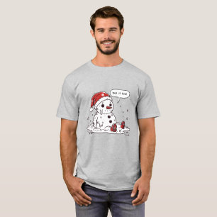 Det här är Bra Smälter Snögubbe T Shirt