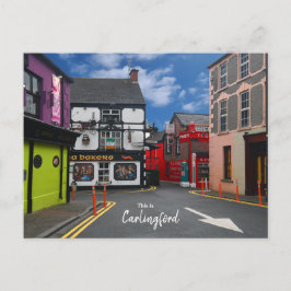 Det här är Carlingford-Irland Vykort