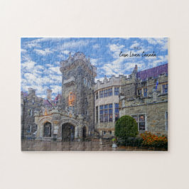 Det här är Casa Loma, Toronto, Kanada Pussel