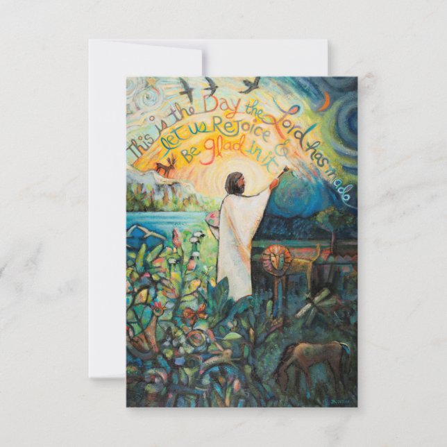 Det här är dagen, Psalm 118-bönekort (Framsida)