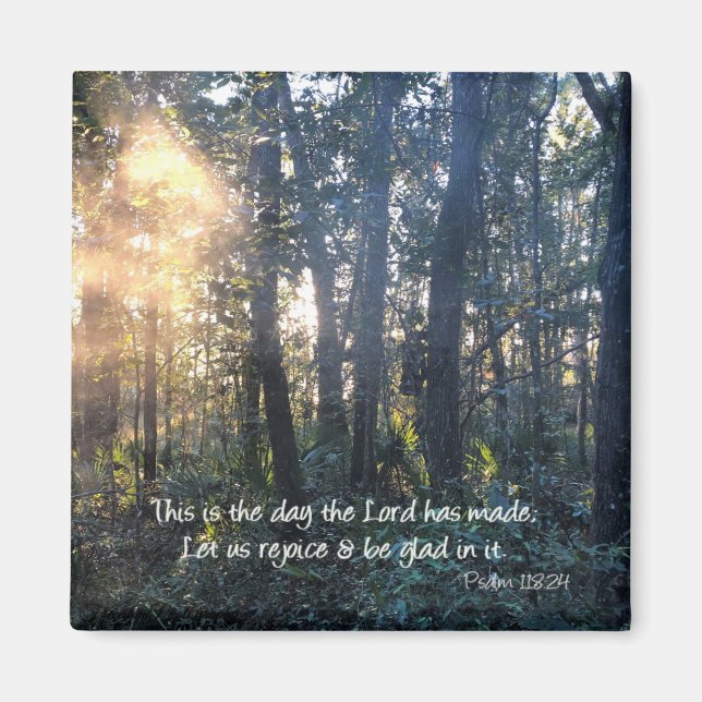 Det här är den dag då Herren har gjort Magnet (Framsidan)