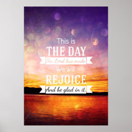 Det här är den dag som herren har gjort.. poster