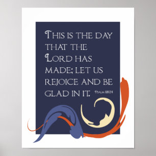 Det här är den dag som Herren har gjort - Psalm 11 Poster