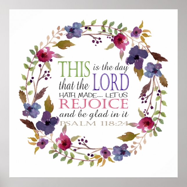 Det här är den dag som Lord Hath Made Poster (Framsidan)