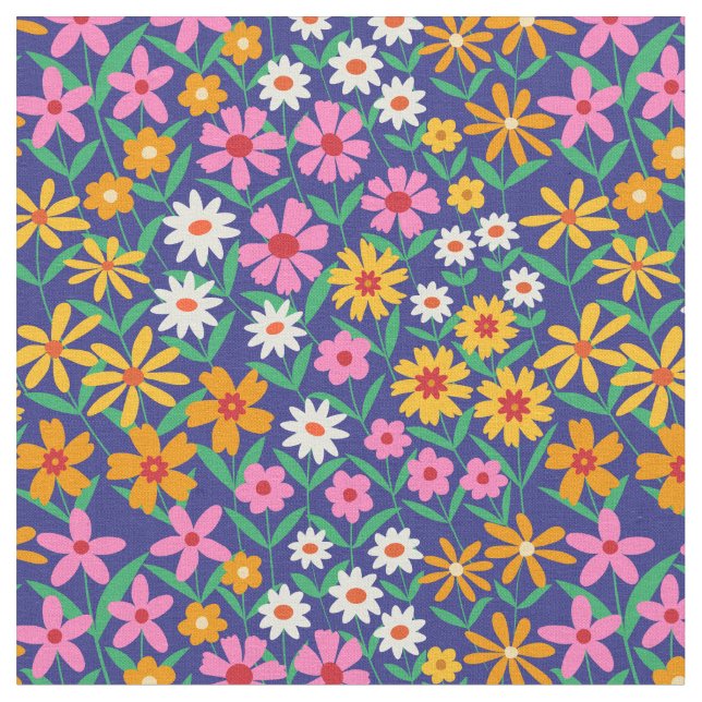 Det här är elegant retro 70-talets estetiska abstr tyg (Närbild)