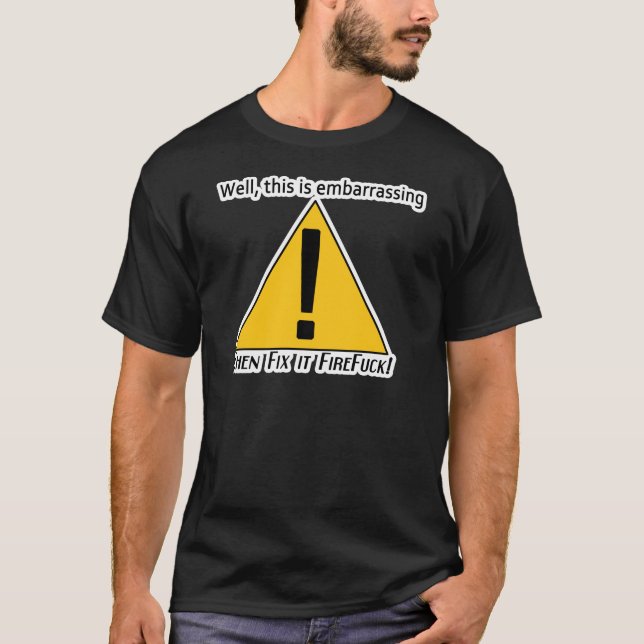 Det här är Embarrassing T Shirt (Framsida)