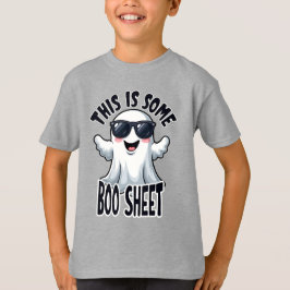 Det här är en Boo Lakan-Coola Ghost Hallowee T Shirt