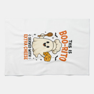 “Det här är en Boo-Rito serverad med extra ost” De Kökshandduk