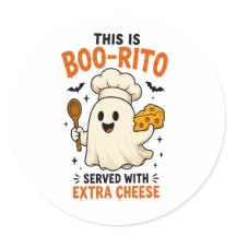 “Det här är en Boo-Rito serverad med extra ost” De