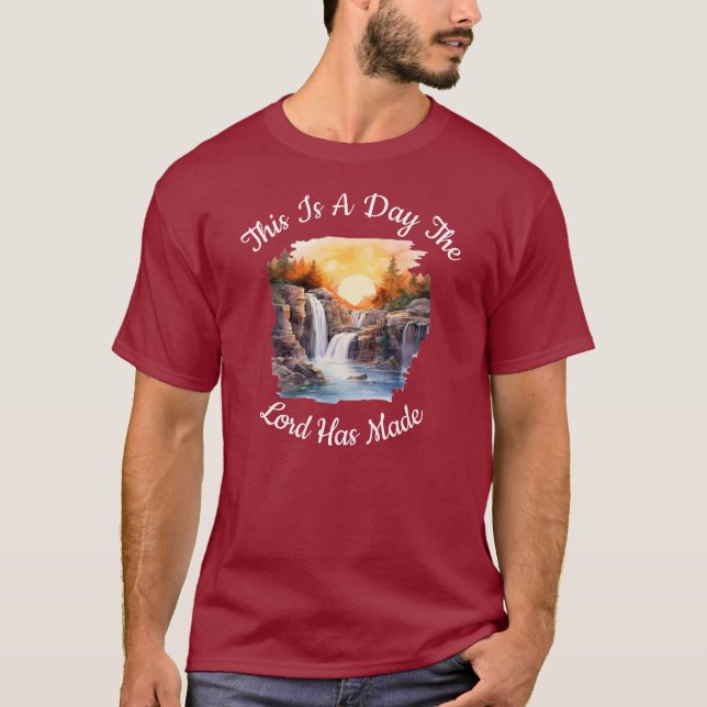 Det här är en dag som Herren har gjort T Shirt (Framsida)