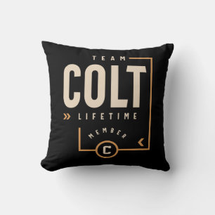 Det här är en design med textteamets koltlivslängd kudde