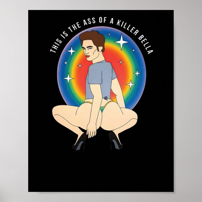 Det här är en dödares verk poster (Framsidan)