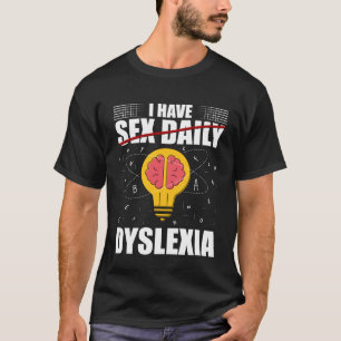 Det här är en dyslexisk krigare som har problem me t shirt