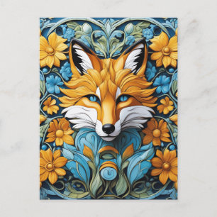 Det här är en ebony färgad Fox-center som har Vykort
